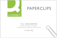 Paperclip Q-Connect 77mm lang 100stuks