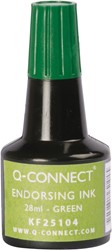 Stempelinkt Q-Connect 28ML groen