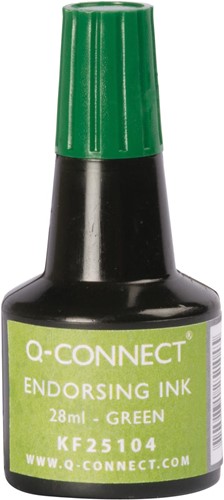 Stempelinkt Q-Connect 28ML groen