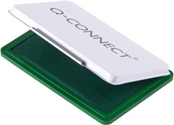 Stempelkussen Q-Connect 90x55mm groen