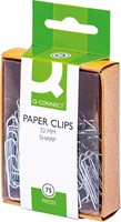 Paperclip Q-Connect 32mm gegalvaniseerd 75stuks