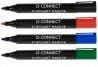 Viltstift Q-Connect flipover rond 2-3mm assorti set à 4 stuks-2