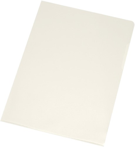 Insteekmap L-model Q-Connect A4 PP 0.12mm glashelder 10 stuks