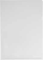 Insteekmap L-model Q-Connect A4 PP 0.16mm glashelder 100 stuks-2