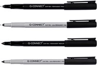 Viltstift Q-Connect OHP marker non permanent rond medium zwart-2