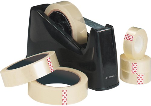 Plakbandhouder Q-Connect zwart 66m-3