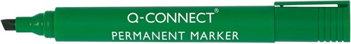 Viltstift Q-Connect permanent schuine punt groen