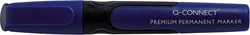Viltstift Q-Connect premium permanent rond blauw