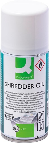 Olie voor papiervernietiger Q-Connect spuitbus 150ml