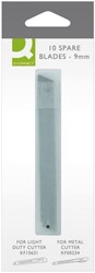 Reservemessen Q-Connect 9mm 10 stuks