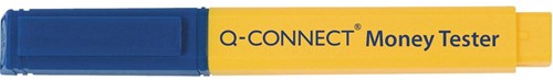 Valsgeld detectiepen Q-Connect geel/blauw
