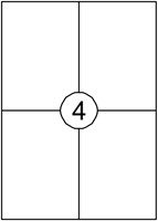 Etiket Q-Connect 105x148mm 800 stuks - 200vel-2