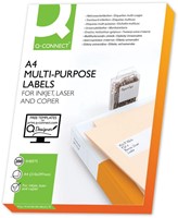 Etiket Q-Connect 105x148mm 800 stuks - 200vel