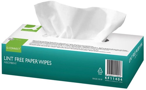 Tissues Q-Connect 2-laags absorberend 200stuks