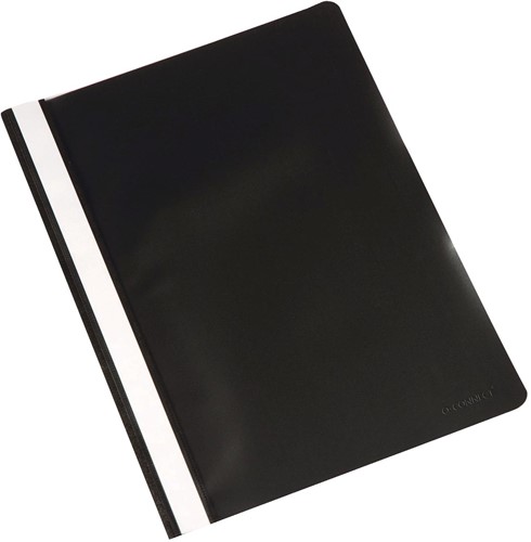 Snelhechter Q-Connect A4 PP zwart