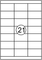 Etiket Gallery 70x38mm 2100 stuks-2