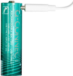 Batterij oplaadbaar Q-Connect AA set à 4 stuks