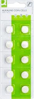 Batterij Q-Connect knoopcel 10xLR54