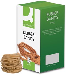Elastiek Q-Connect 18 80x1,5mm 500gram