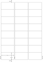 Etiket Q-Connect 63.5X33.9mm wit 2400stuks-2