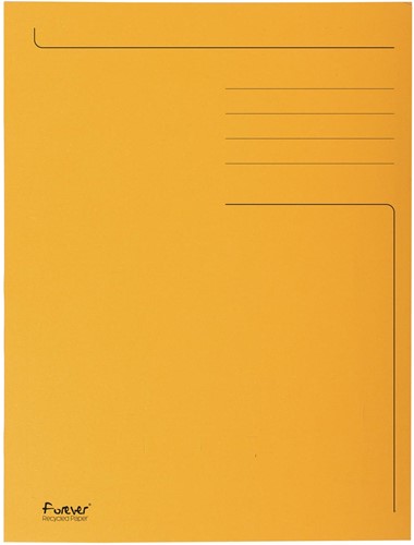 Dossiermap Exacompta Foldyne A4 oranje p/50