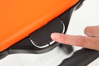 Zakhouder Move & Up met deksel verrijdbaar tbv zakken van 110liter oranje-2