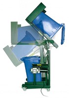 Hef-kantelinstallatie verrijdbaar tbv 240 liter afvalcontainers-2