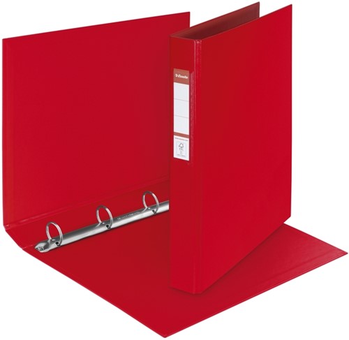 Ringband Esselte VIVIDA A4 42mm 30% gerecycled PP folie rood-1