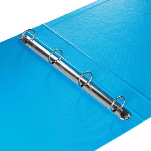 Ringband Esselte VIVIDA A4 4-rings O-mechaniek 25mm PP blauw-2