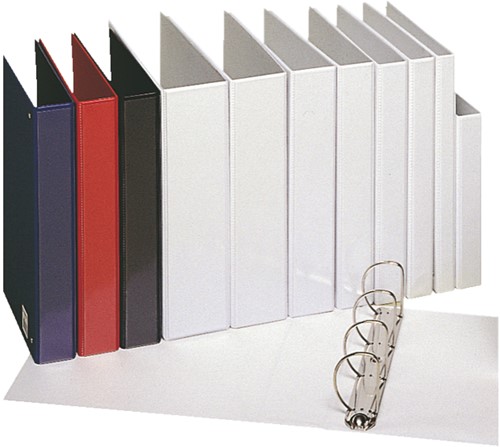 Presentatieringband Esselte Essentials panorama A4 4-rings O-mechaniek 16mm blauw-2