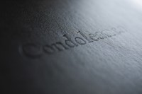 Condoleancealbum Kangaro 260x210mm zwart-2