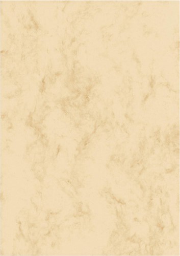 Designpapier Sigel A4 90gr marmer beige pak à 100 vel-3