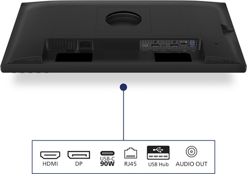 Philips 3000 series 24B2U3301/00 computer monitor 60,5 cm (23.8") 1920 x 1080 Pixels Full HD LCD Zwart-3