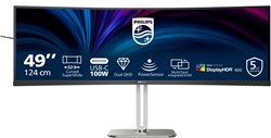 Philips 5000 series 49B2U5900C/00 computer monitor 124 cm (48.8") 5120 x 1440 Pixels Dual QHD LCD Zwart