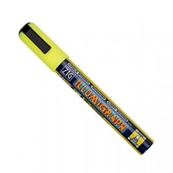 Viltstift Zig Illumigraph PMA-510 wet erase 2-6MM geel