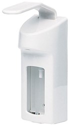 Dispenser Ecolab Healthcare met elleboogbediening 500ml wit