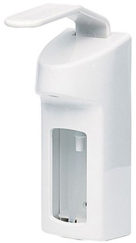 Dispenser Ecolab Healthcare met elleboogbediening 500ml wit