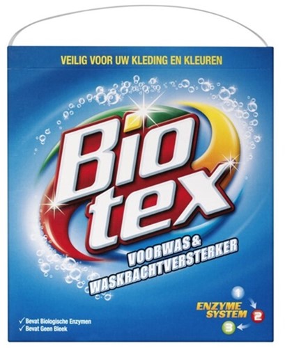 Wasmiddel Biotex blauw waskrachtversterker 4kg