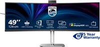 Philips 5000 series 49B2U5900CH/00 LED display 124 cm (48.8") 5120 x 1440 Pixels Dual QHD LCD Zwart