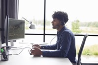 HP Poly EncorePro 310 USB-C Monoaural Headset TAA-2