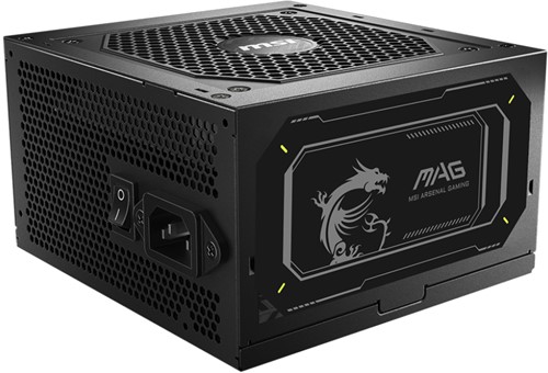 MSI MAG A750GL PCIE5 II power supply unit 750 W 20+4 pin ATX ATX Zwart