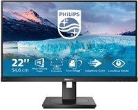 Philips S Line 222S1AE/00 computer monitor 54,6 cm (21.5") 1920 x 1080 Pixels Full HD LCD Zwart