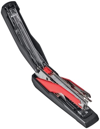 Bureaunietmachine Rapid Supreme fullstrip S1O60 60 vel zwart/rood-1