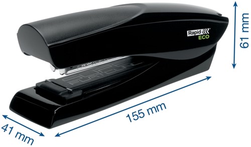 Nietmachine Rapid Fashion Eco full-strip 25 vel zwart-1