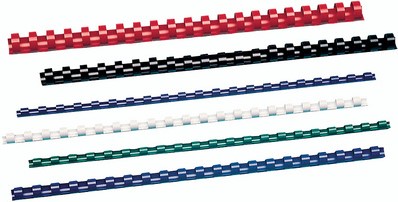 Bindrug GBC 28mm 21rings A4 zwart 50stuks