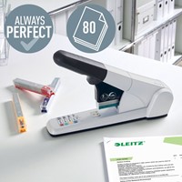 Nietmachine Leitz Heavy Duty 80 vel zilver-17