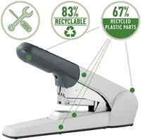 Nietmachine Leitz Heavy Duty Flat Clinch 60 vel zilver-6