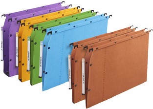 Hangmap Elba AZV Ultimate A4 15mm U-bodem karton groen-2