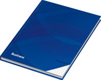 Notitieboek A4 hard cover blauw 96vel lijn