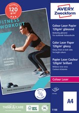 Fotopapier Avery Zweckform 120gr A4 glans wit 200 vel